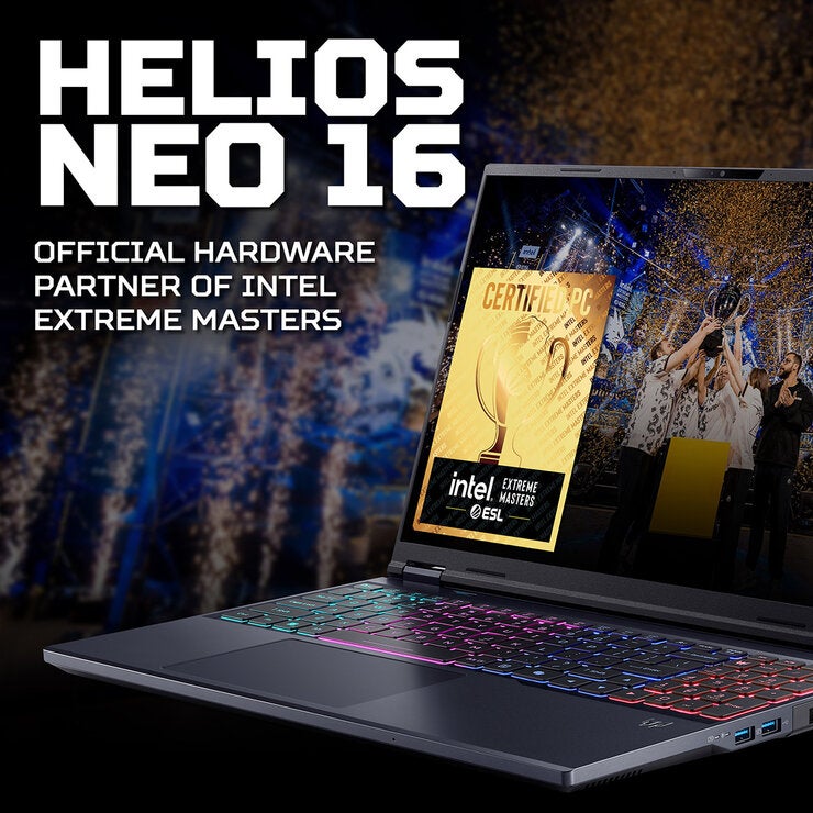 Acer Helios 16 Inch Gaming Laptop, Ultra 9, 16GB RAM, 512GB SSD, RTX 5070 Ti