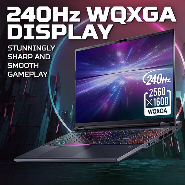 Acer Helios 16 Inch Gaming Laptop, Ultra 9, 16GB RAM, 512GB SSD, RTX 5070 Ti