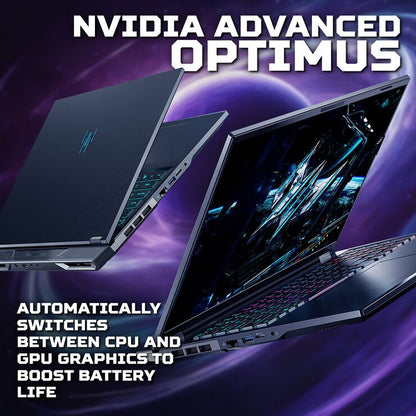 Acer Helios 18 Inch Gaming Laptop, Core Ultra 9, 16GB RAM, 1TB SSD, RTX 5080