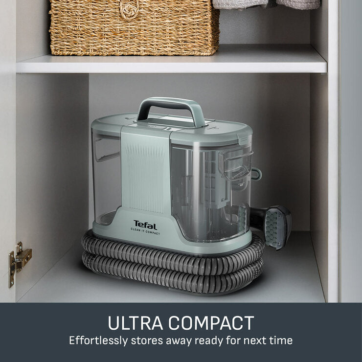 Tefal IZ3020GO Clean It Compact Spot Cleaner in Eucalyptus