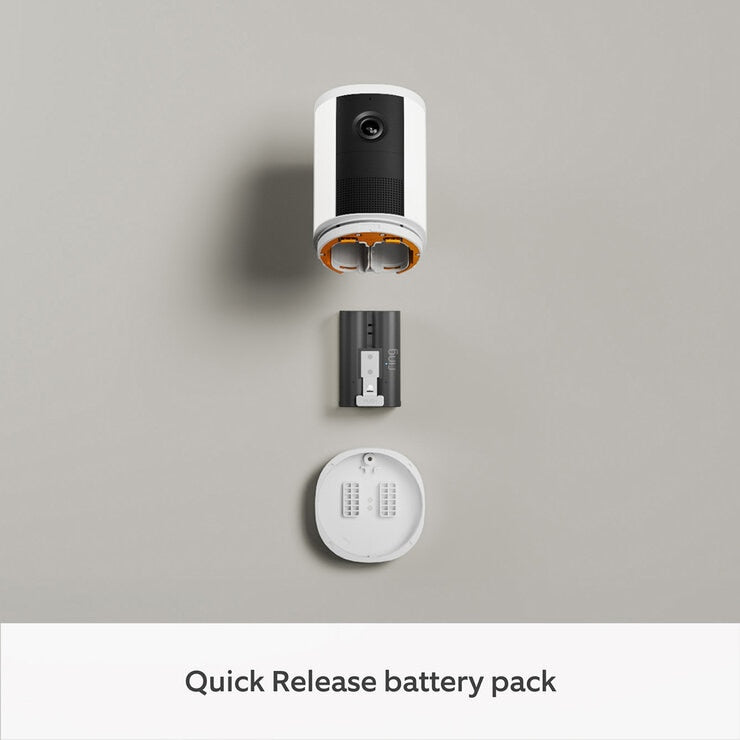 Ring Spotlight Cam (2nd Gen) Battery Black Security Camera - Pack of 2