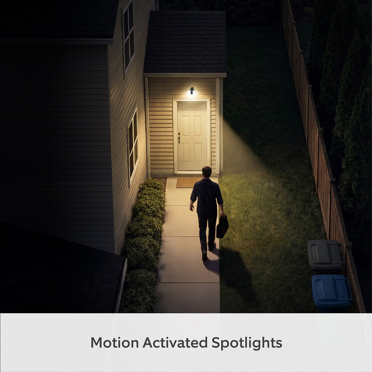 Ring Spotlight Cam (2nd Gen) Battery Black Security Camera - Pack of 2