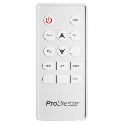 Pro Breeze 9000 BTU 3 in 1 Smart Air Conditioner in White