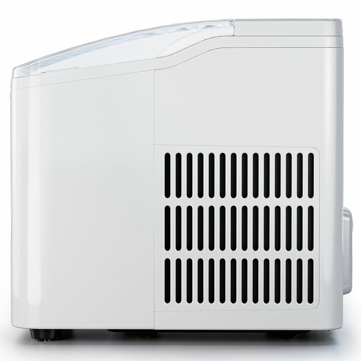 Pro Breeze 2L Countertop 15kg Ice Cube Maker in White