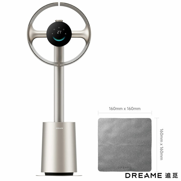 Dreame MF10 Bladeless Fan in Titanium Gold