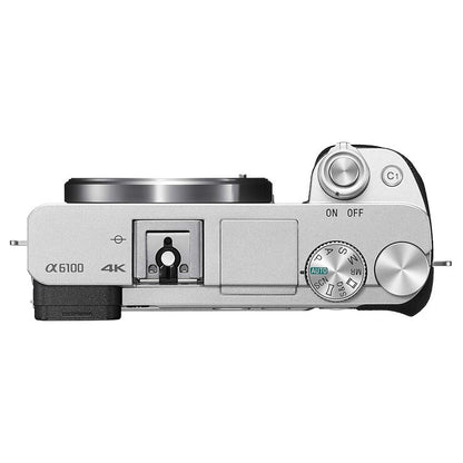 Sony Alpha A6100 Mirrorless Camera Kit, 16-50mm Zoom Lens