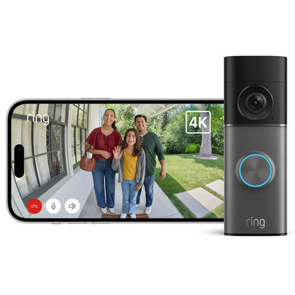 Ring Plug-In Video Doorbell Pro (3rd Gen) Satin Nickel with Chime (3rd Gen)