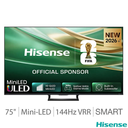 Hisense 75E8STUK 75 Inch Mini LED HD Smart TV 667005
