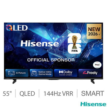 Hisense 55E78STUK PRO 55 Inch QLED HD Smart TV