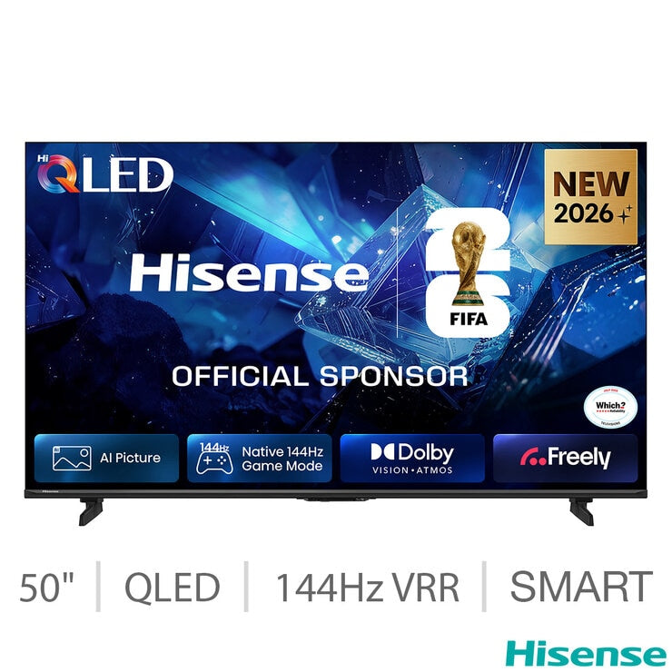 Hisense 50E78STUK PRO 50 Inch QLED HD Smart TV
