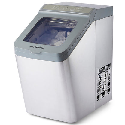 Morphy Richards FrostPro 15kg Bullet Ice Maker in Silver