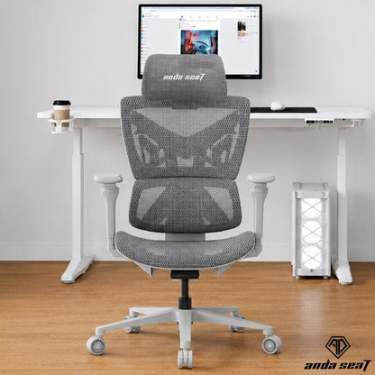 anda seaT X-Air Pro Mesh Gaming Chair in Grey