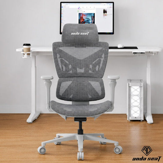 anda seaT X-Air Pro Mesh Gaming Chair in Grey
