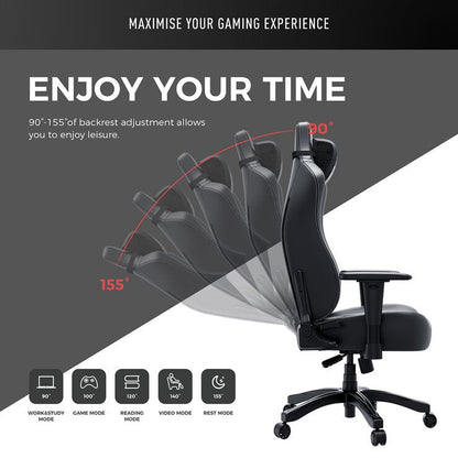 Anda seaT Novis Max Extra Large Gaming Chair in Black