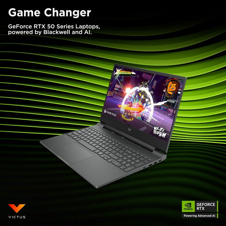 HP Victus 15.6 inch Gaming Laptop, AMD Ryzen 5, 16GB RAM, 1TB SSD, RTX 5050