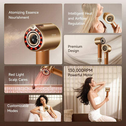 Dreame Miracle Hair Dryer Pro in Gold