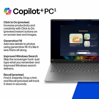 HP Omnibook 5 16 Inch OLED Laptop, Intel Core Ultra 7, 16GB RAM, 512GB SSD