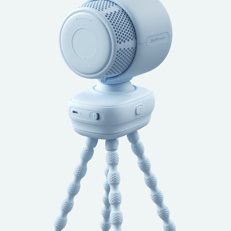JisuLife Stroller Fan 3 in Blue