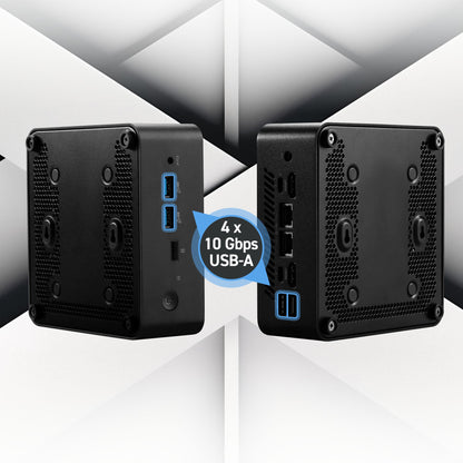 MSI Cubi NUC 1M Barebone - Intel Core 5 14th Gen, Intel Graphics, DDR5, WiFi 6E