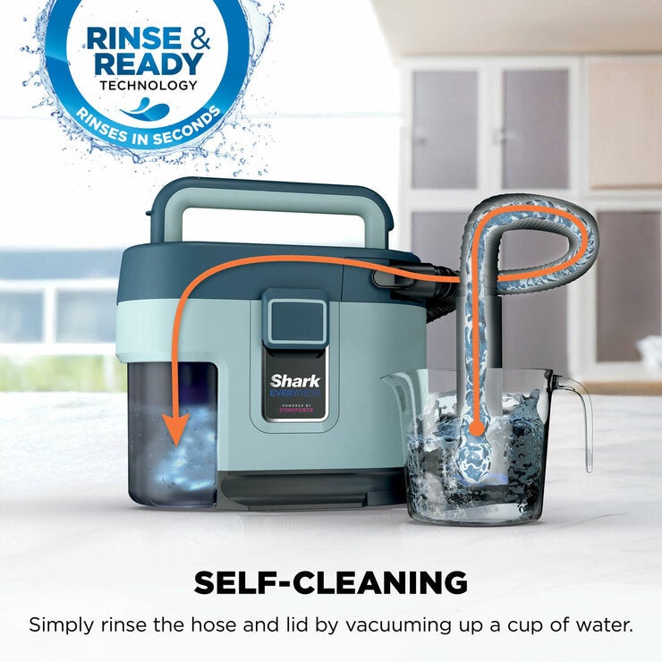 Shark VX110UK EveryMess Portable 3-in-1 Stain Eliminator, Wet & Dry Vacuum