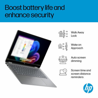 HP Omnibook X Flip 14 Inch 2-in-1 OLED Laptop, AMD Ryzen AI 7, 16GB RAM, 1TB SSD
