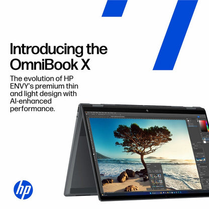 HP Omnibook X Flip 14 Inch 2-in-1 OLED Laptop, AMD Ryzen AI 7, 16GB RAM, 1TB SSD