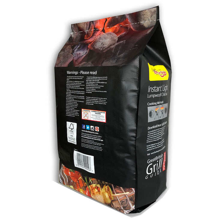 Bar-Be-Quick 12-Pack Instant Light Charcoal Briquettes