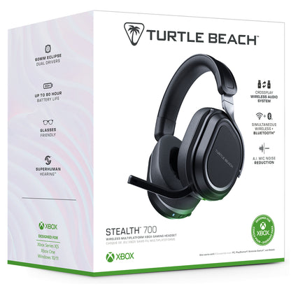 Turtle Beach Stealth 700 Gaming Headset Wired Black Grey