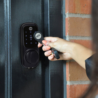 Yale Keyless Smart Lock available in Black