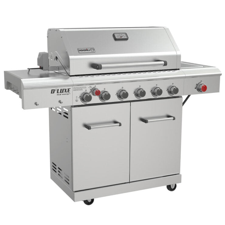 Nexgrill 7 Burner Stainless Steel Gas Barbecue, Side Burner, Rotisserie, & Cover
