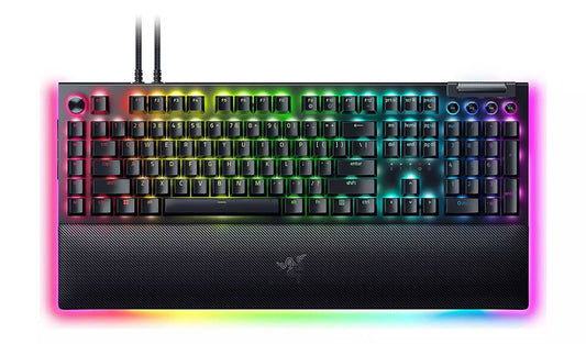Razer BlackWidow V4 Pro Full-size (100%) Mechanical Gaming Keyboard Black