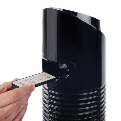 NSA Column Fan With Remote Control in Black, TFDC-60-RC/BK