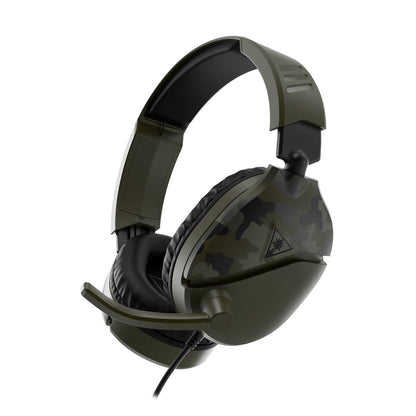 Turtle Beach Recon 70  Gaming Headset Wired Green Camouflage
