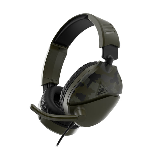 Turtle Beach Recon 70  Gaming Headset Wired Green Camouflage
