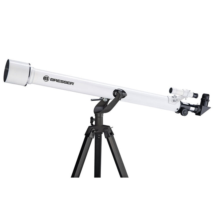 Bresser AZ Classic 900mm Refractor Telescope with Tripod, Adaptor and Eyepieces