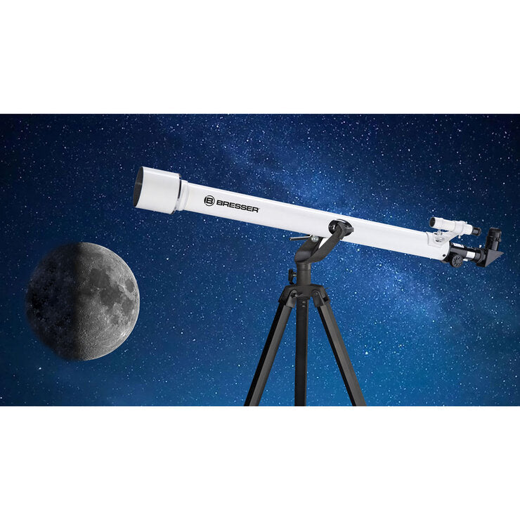 Bresser AZ Classic 900mm Refractor Telescope with Tripod, Adaptor and Eyepieces
