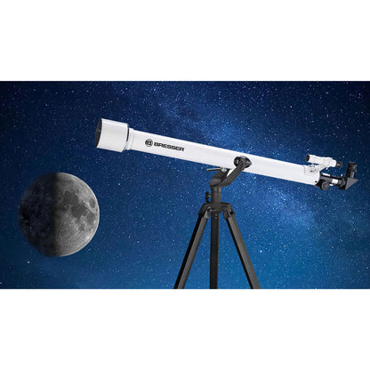 Bresser AZ Classic 900mm Refractor Telescope with Tripod, Adaptor and Eyepieces