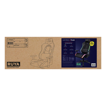 Trust GXT 719 Ruya RGB Gaming Chair 150 kg Padded Black
