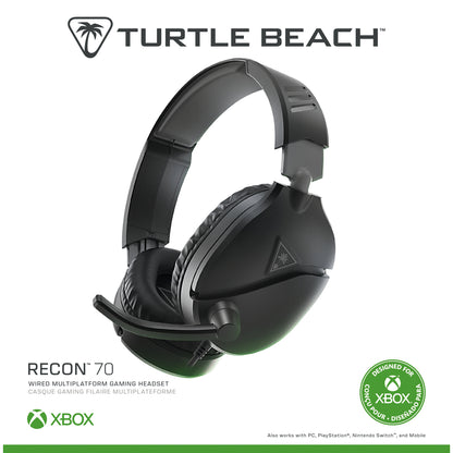 Turtle Beach Recon 70 Gaming Headset Wired Black