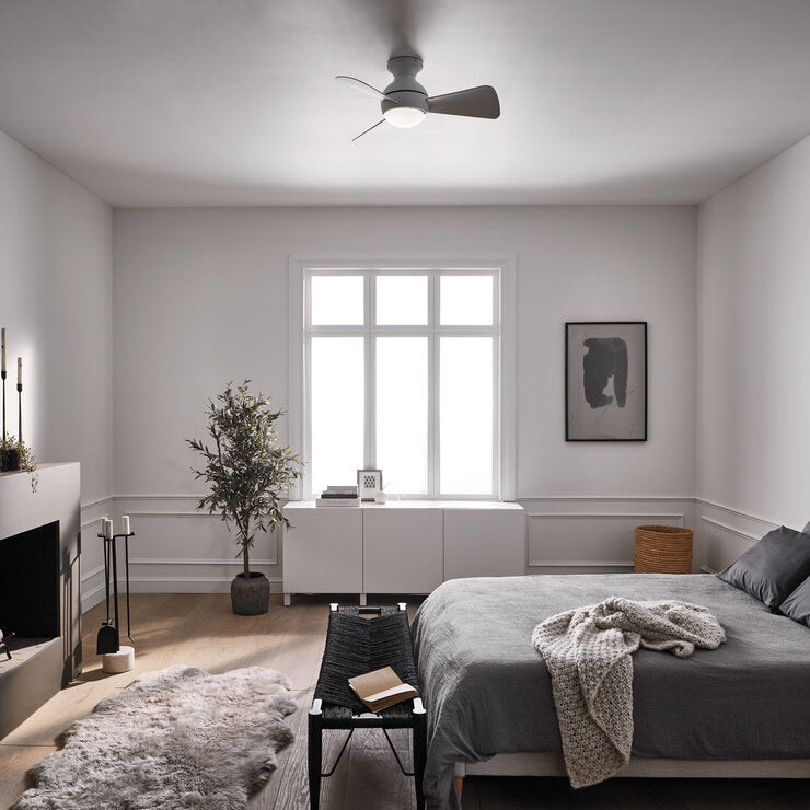 Kichler Sola 3 Blade (86cm) Indoor Ceiling Fan with AC Motor and Remote Control