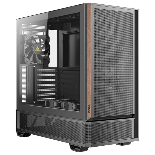 Antec P30 Air Mid-Tower ATX Gaming Case, 360 mm Radiator, Pre-Installed 5x Fans