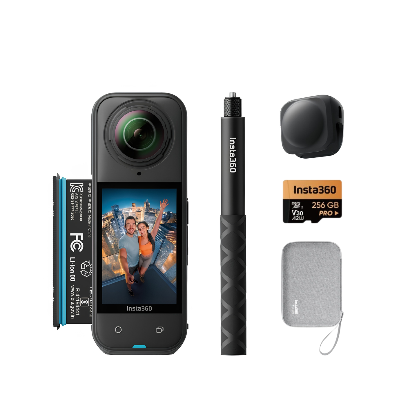 Insta360 X5 Camera Custom Adventure Bundle