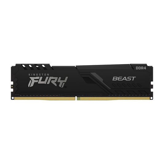 Kingston FURY Beast KF436C18BBK2/32 32GB (2x 16GB) DIMM System Memory, 3600MHz, DDR4, CL18, Black, Intel XMP