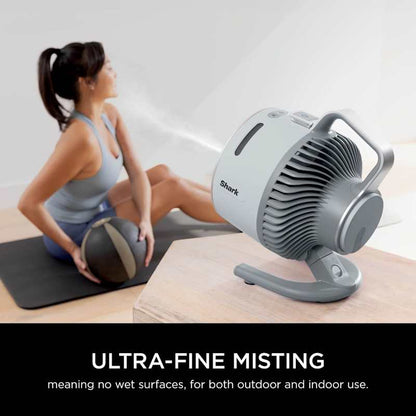 Shark FlexBreeze HydroGo Misting Fan in Dove, FA050UKDV