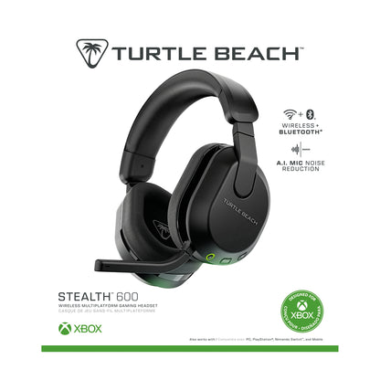 Turtle Beach Stealth 600 Gen 3 Xbox Gaming Headset Wireless Black