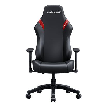 Anda Seat Luna Gaming Chair 120 kg Premium Leather Black Red