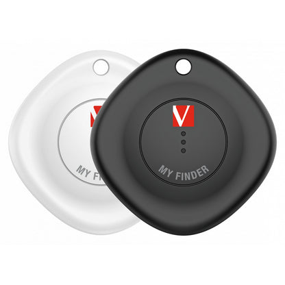 Verbatim (32131) MYF-02 My Finder Bluetooth Item Finder 2 Pack Black /White