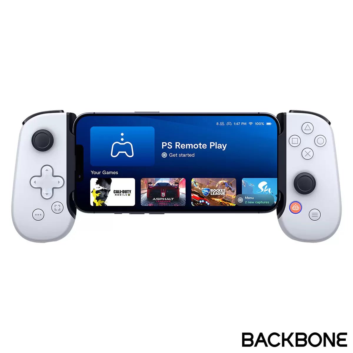 Backbone One PlayStation Mobile Gaming Controller USB - C (2nd Gen) - Console - Sony - Lazymart - Backbone One PlayStation Mobile Gaming Controller USB - C (2nd Gen)