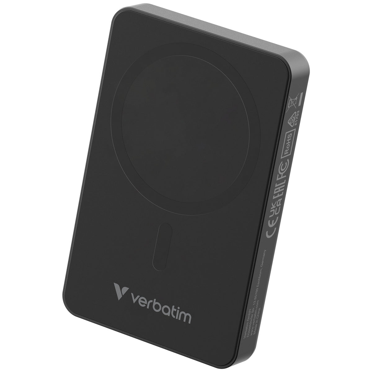 Verbatim (32227) Charge 'n' Go Essentials MagSafe Power Bank Wireless 10000mAh Black