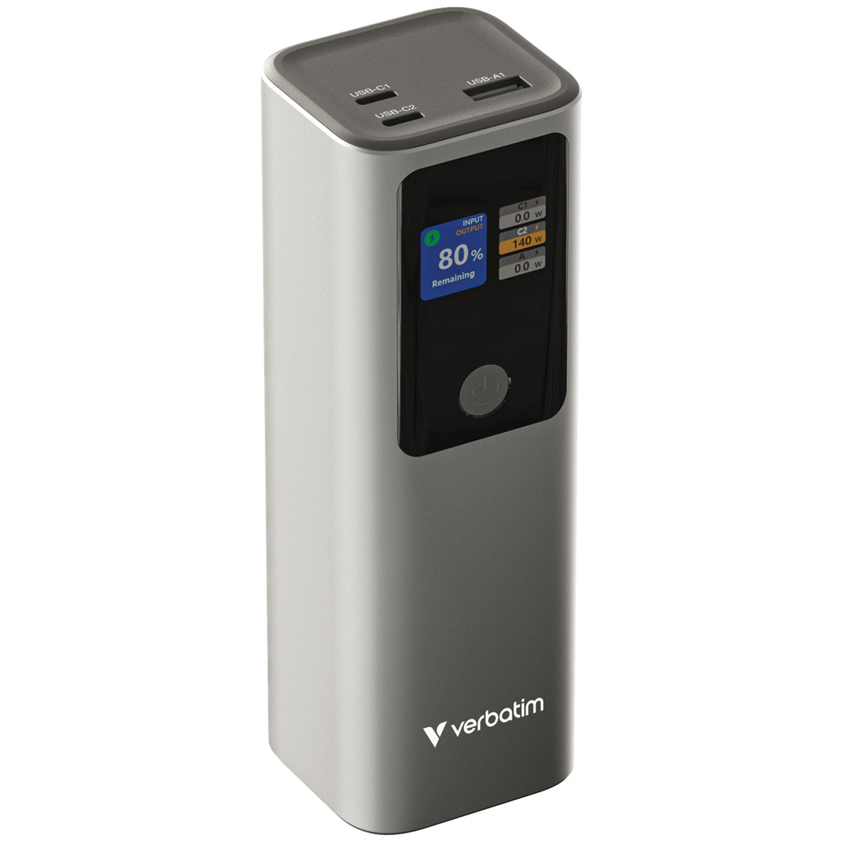 Verbatim (32269) Charge 'n' Go Power Bank 27000mAh 187.5W Grey